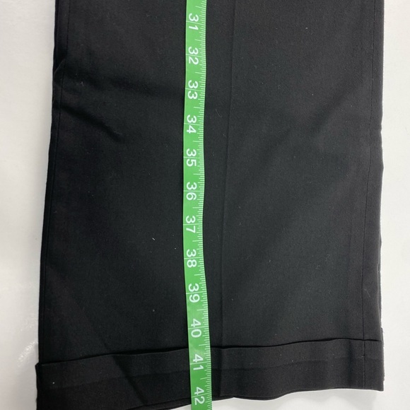 H &M SAILOR WIDE LEG High waist Black pants ,size 4 - Picture 10 of 13